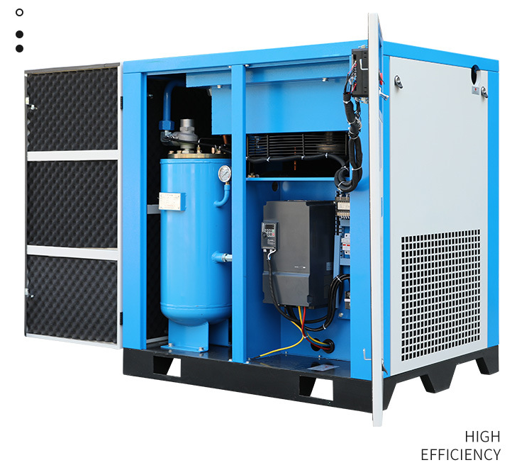 Permanent Magnet Conversion Two Stage SCREW AIR COMPRESSOR suppliers