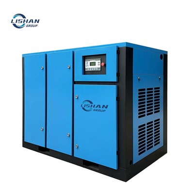 Compressor de cargol rotatiu de dos-etapes